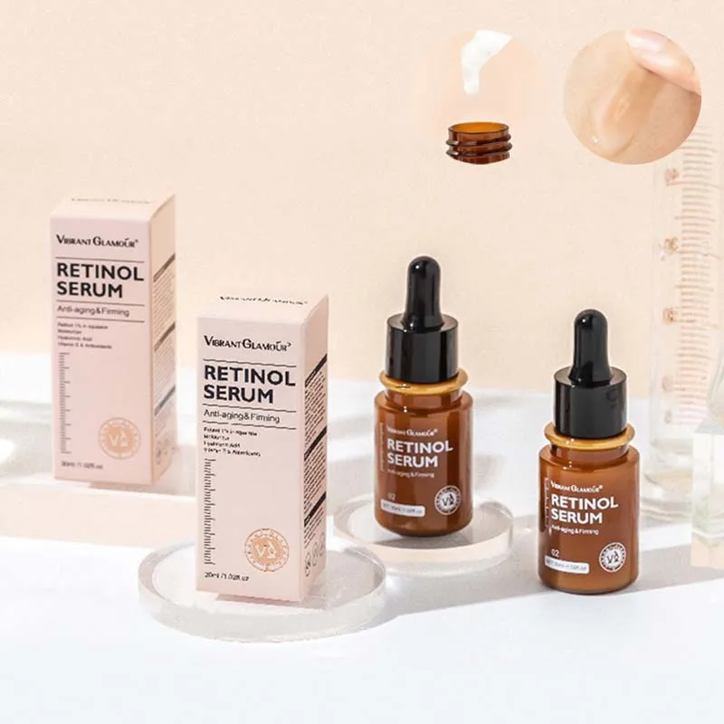 

Retinol Face Serum Anti Aging Reduce Fine Lines Wrinkles Skin Lightening Whitening Brightening Moisturize Facial Serum Skin Care