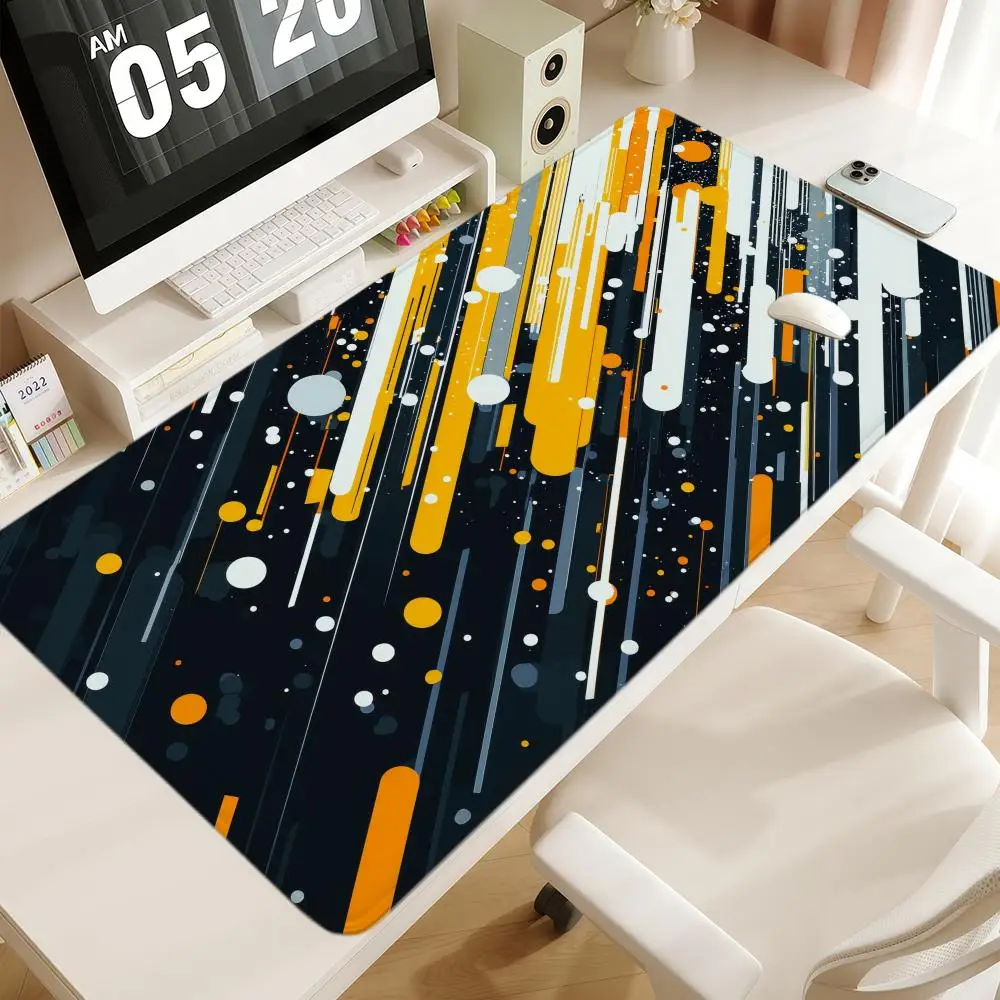 

Racing Stripe Pattern Mouse Pad 1000x500 XXL Large For FPS eSports Gaming Non-slip Office Keyboard Mats Desk Mat