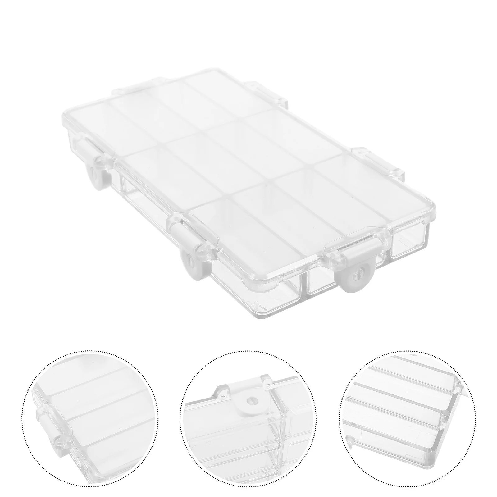 صندوق لوحة ألوان مائية فارغ مكون من 12 حجرة لوحة ألوان مائية للسفر مانعة للتسرب مع غطاء للرسم الخارجي المحمول