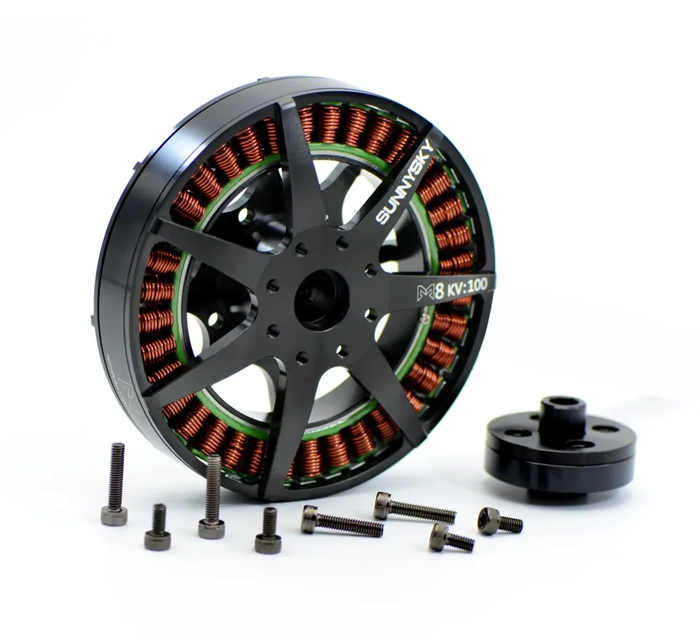 SUNNYSKY Motor M8 Plus 100KV 135KV 170KV 200KV Бесщеточный двигатель для сельскохозяйственных дронов