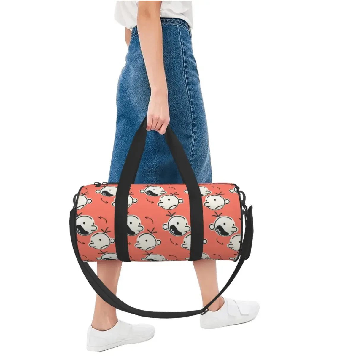 Diary Of A Wimpy Kid Group Large Duffle Gym Bag Waterproof Duffle Travel Bags Handbags Fitness bag 5