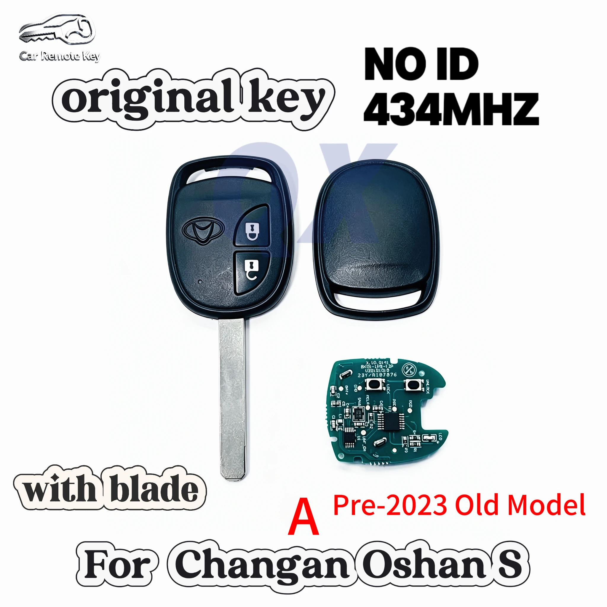 Straight Remote Key For Changan Eado Oshan S CX70 X70A