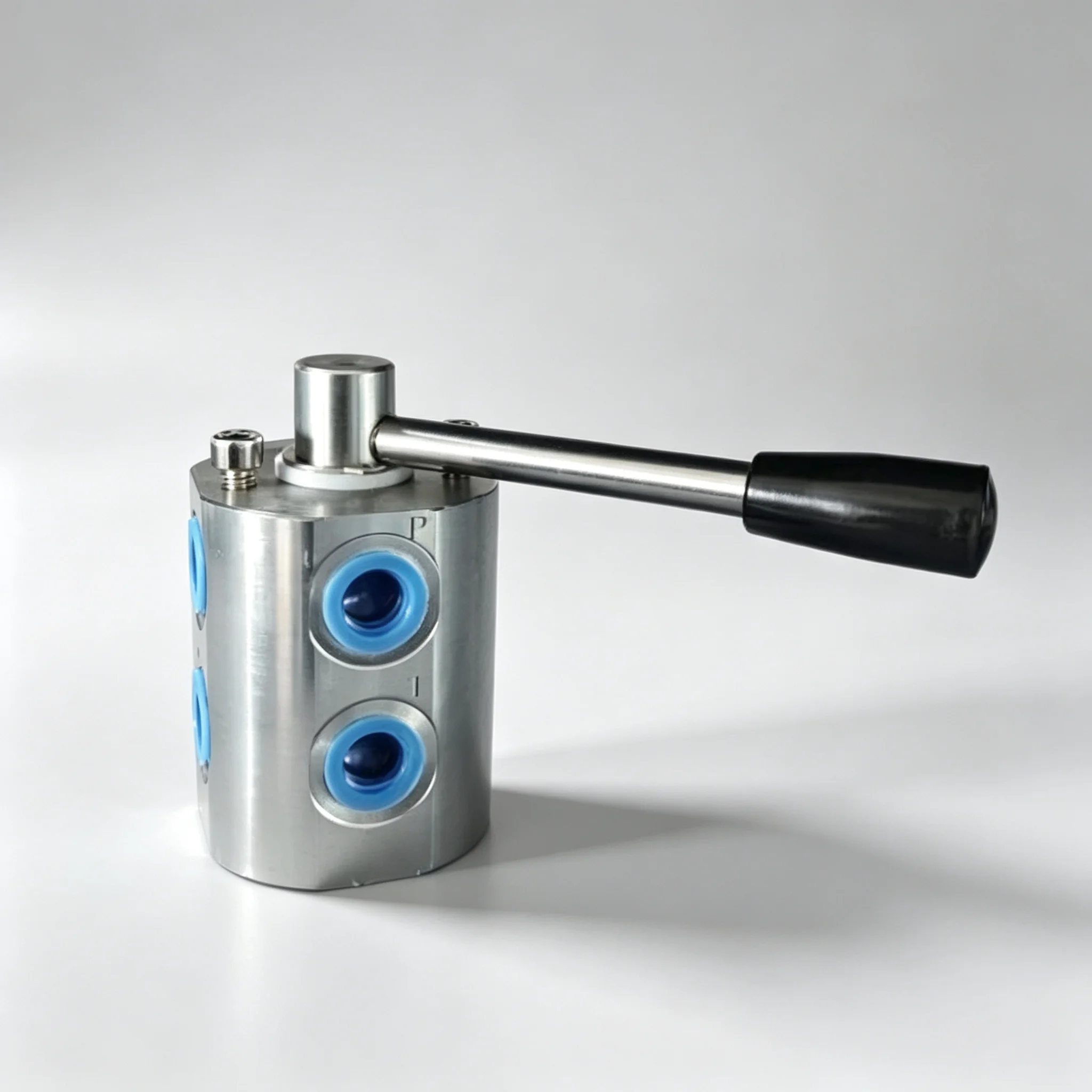 DF6-G3/8" 6Way Hydraulic Diverter Valve Carbon Steel Body Hydraulic Flow Distributor Valve