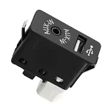 Enchufe de puerto USB AUX para BMW 1 3 5 7 Series x3 x4 x5 x6 E60 E61 E81 E87 E90 E91 enchufe de puerto USB AUX