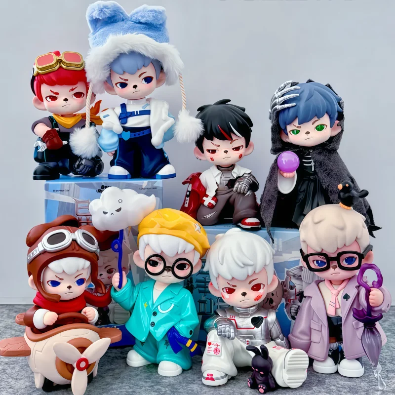 

New Tnt Rayan Another World Series Blind Box Cute Anime Figure Model Toy Trendy Desktop Decoration Surprise Girl'S Birthday Gift