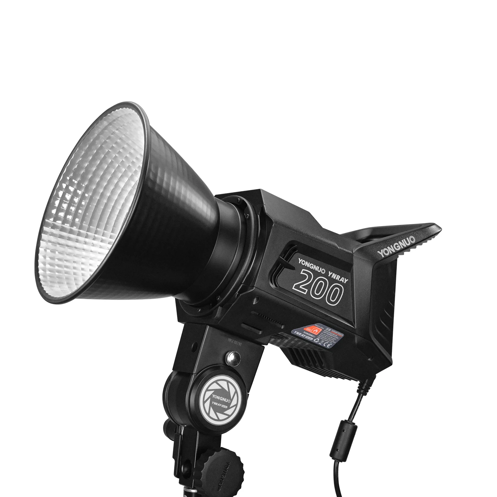 

YONGNUO RAY200 YNRAY200 200W 2700-6500K COB Bowens Mount LED Video Light For Facebook, Tiktok,Yotuebe,Personal Interview