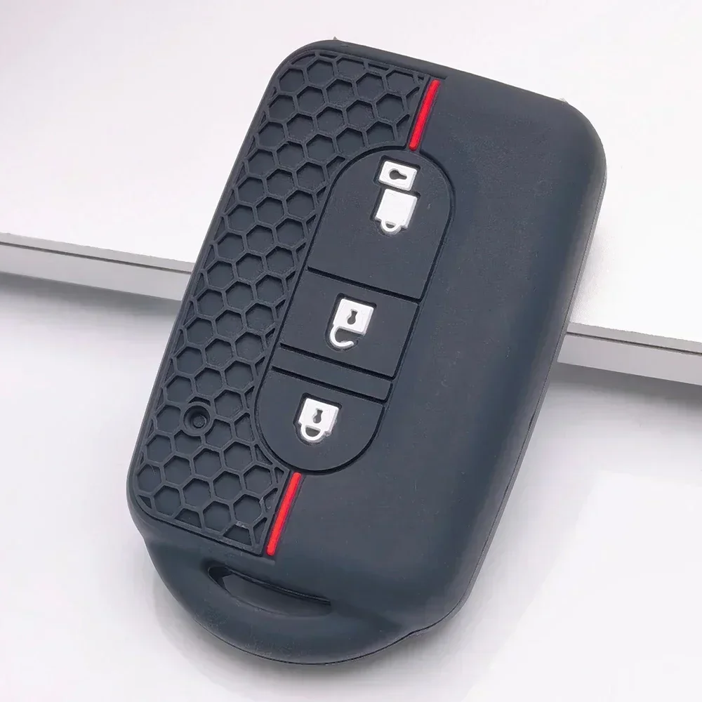 Key Case Cover for Nissan Qashqai J10 Tiida Micra X-Trail NV200 Navara Pathfinder Juke Keychain Fob Key Holder Car Accessories