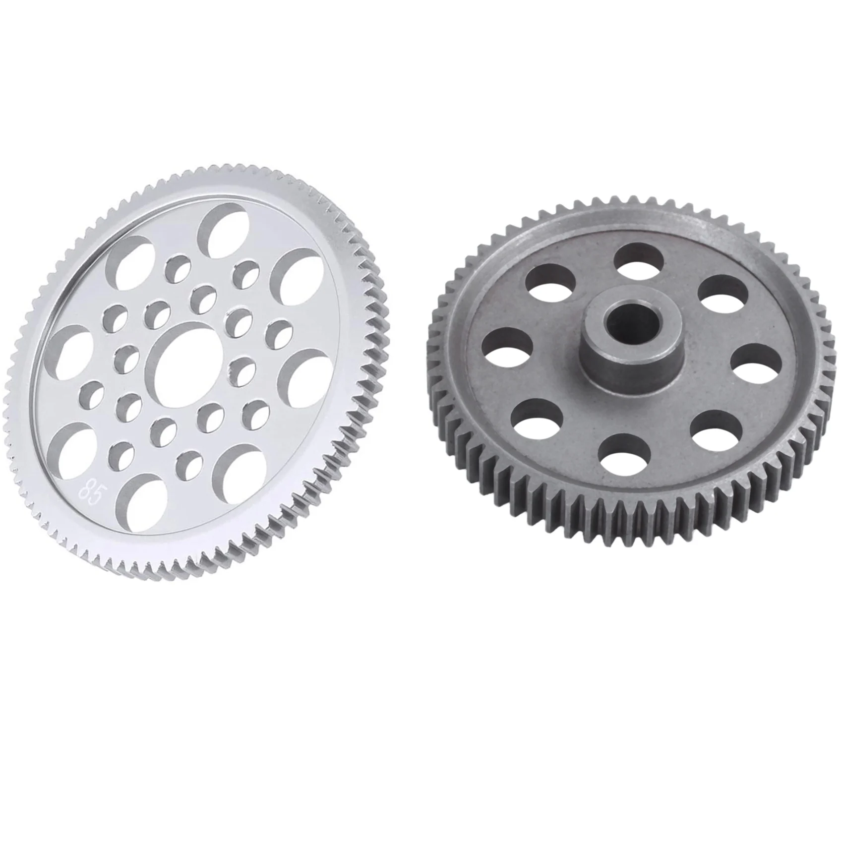 Steel Spur Gear 64T 0.6 Module Main Parts for Redcat Epx Pro with Metal 48P Spur Gear 85T for