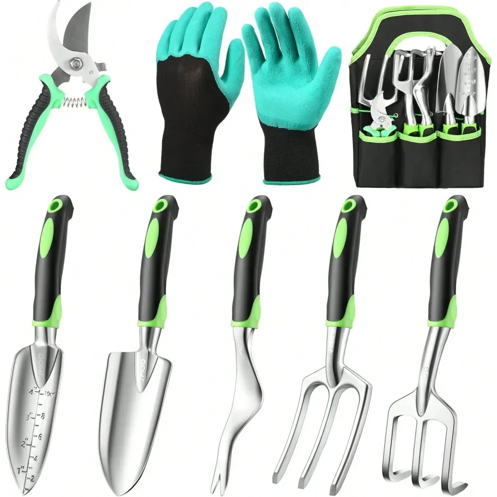 

Tools, 8Piece Garden Tool Set With NonSlip Ergonomic Handles, Suitable For All Ages, Great Gift For Parents Gardening Lovers