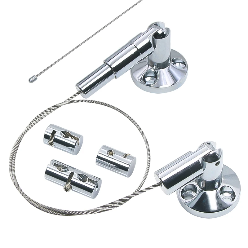 

1.8mm 304 steel cable kit, metal suspension rope, fixed suspension code, red wine suspension kit,