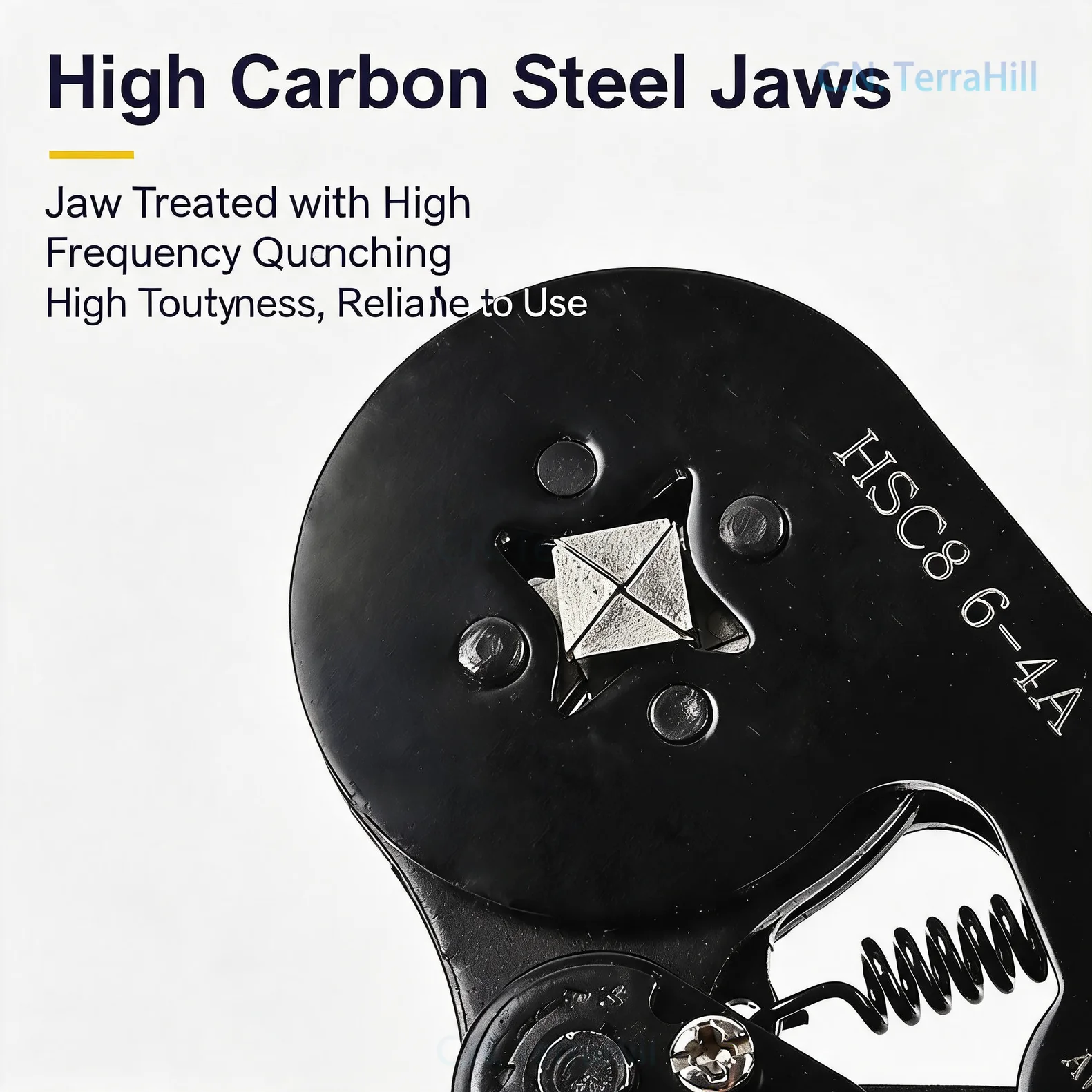 HSC8 6-4A Ratchet Crimping Tool Kit with 1200 Ferrule Terminals Cold Press Plier for Electrical Wire Connectors