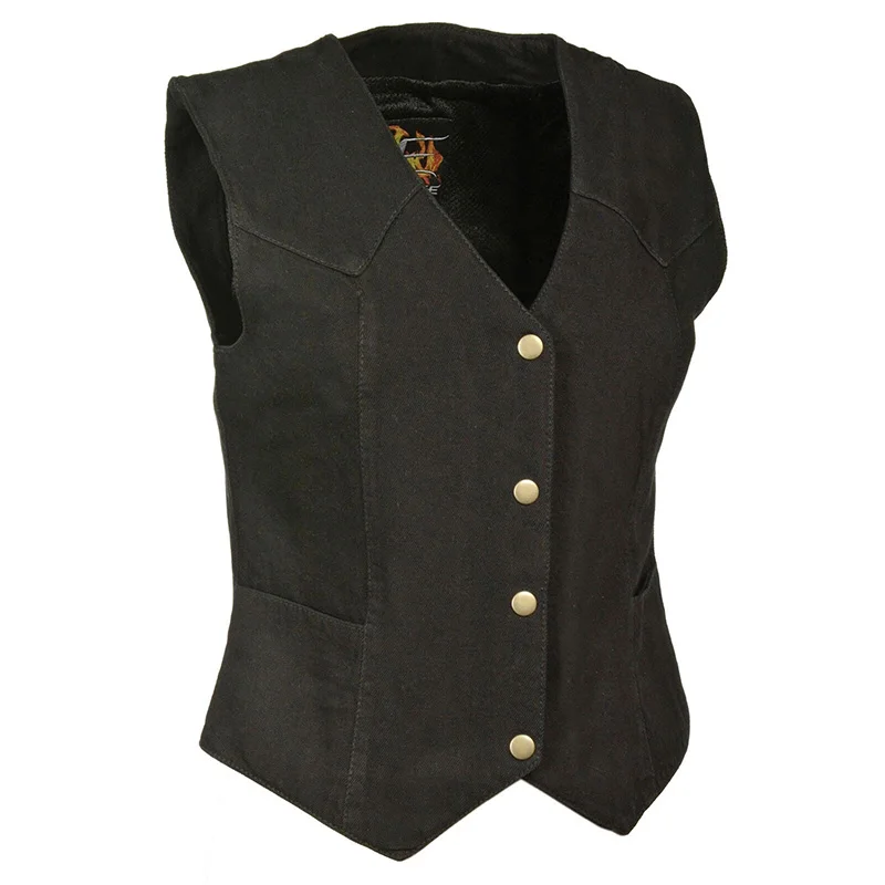 

Women's Suede Suit Vest Vintage Steampunk Waistcoat Western Jacket Cowgirl Vest