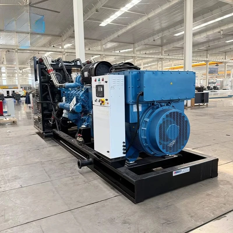 Diesel Generator Set Open Frame 20kW 100kVA 500kVA 220V 380V Single Phase Three Phase Industrial Generator
