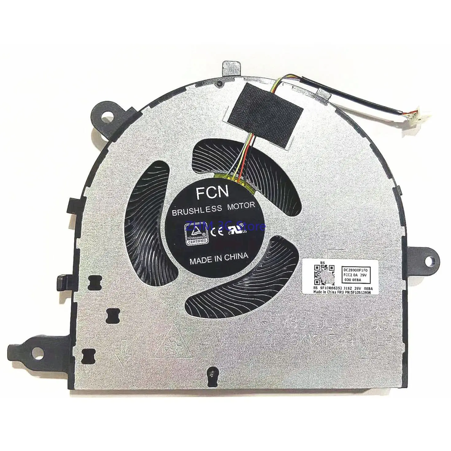 CPU Cooling Fan 5F10S13906 Replacement for Lenovo Ideapad 5-15 5-15ARE 5-15IIL 5-15ITL 5-15IIL05 5-15ARE05 5-15ITL05 5-15ALC05