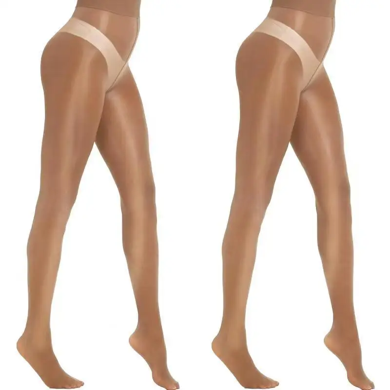 Sexy 70D Shaping Flash Pantyhose Womens Leggings Shiny Oil Satin Tights Underwear Dance Singer Reflective Stockings DS Nightclub