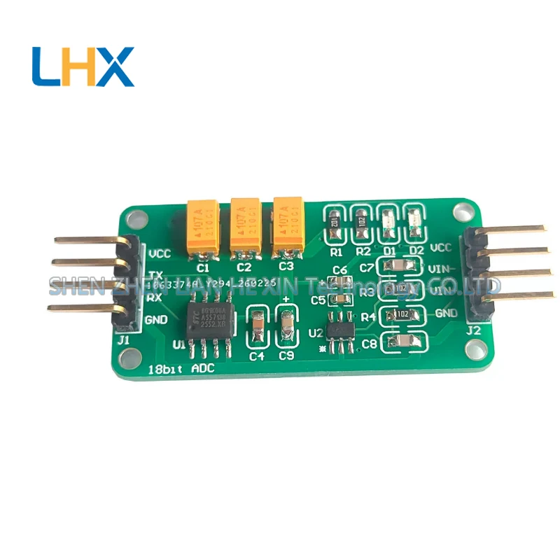 MCP3421 acquisition module 18 bit precision conversion module voltage to digital signal