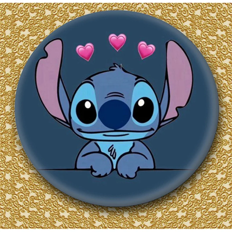 Disney Lilo & Stitch Mobile phone Holder Accessories Cartoon Stitch Folding Phone Stand Desktop Grip Cellphone Bracket Gifts