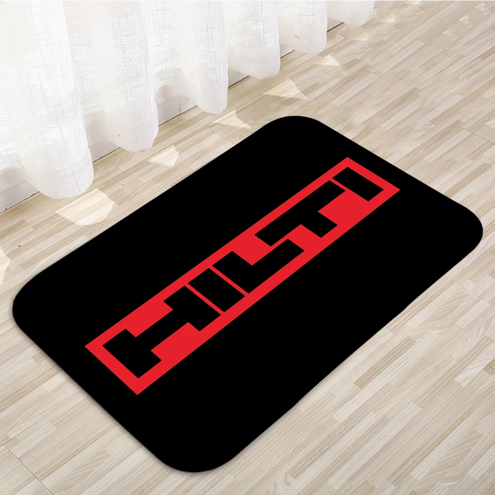 Floor Mats Hilti logo Home Carpet Door Mats Modern Decor Carpet  Anti-Slip Floor Mats 778