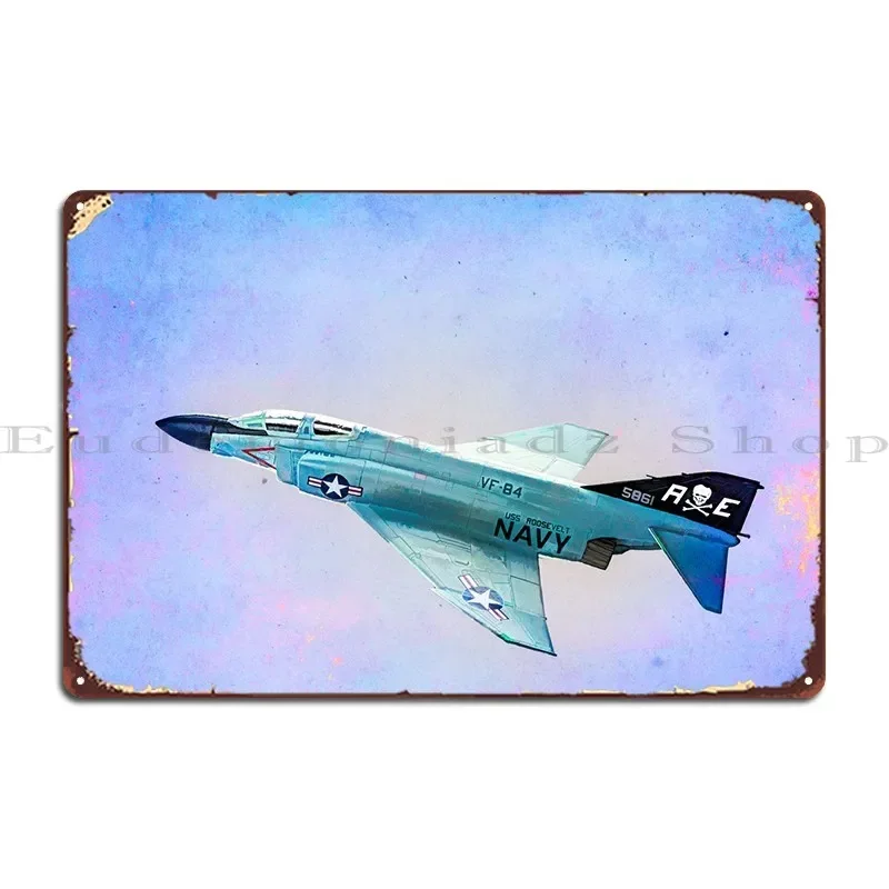 

Металлическая табличка F4 Phantom, настенный декор для вечеринок, клубов, баров, дизайнерская жестяная табличка-постер