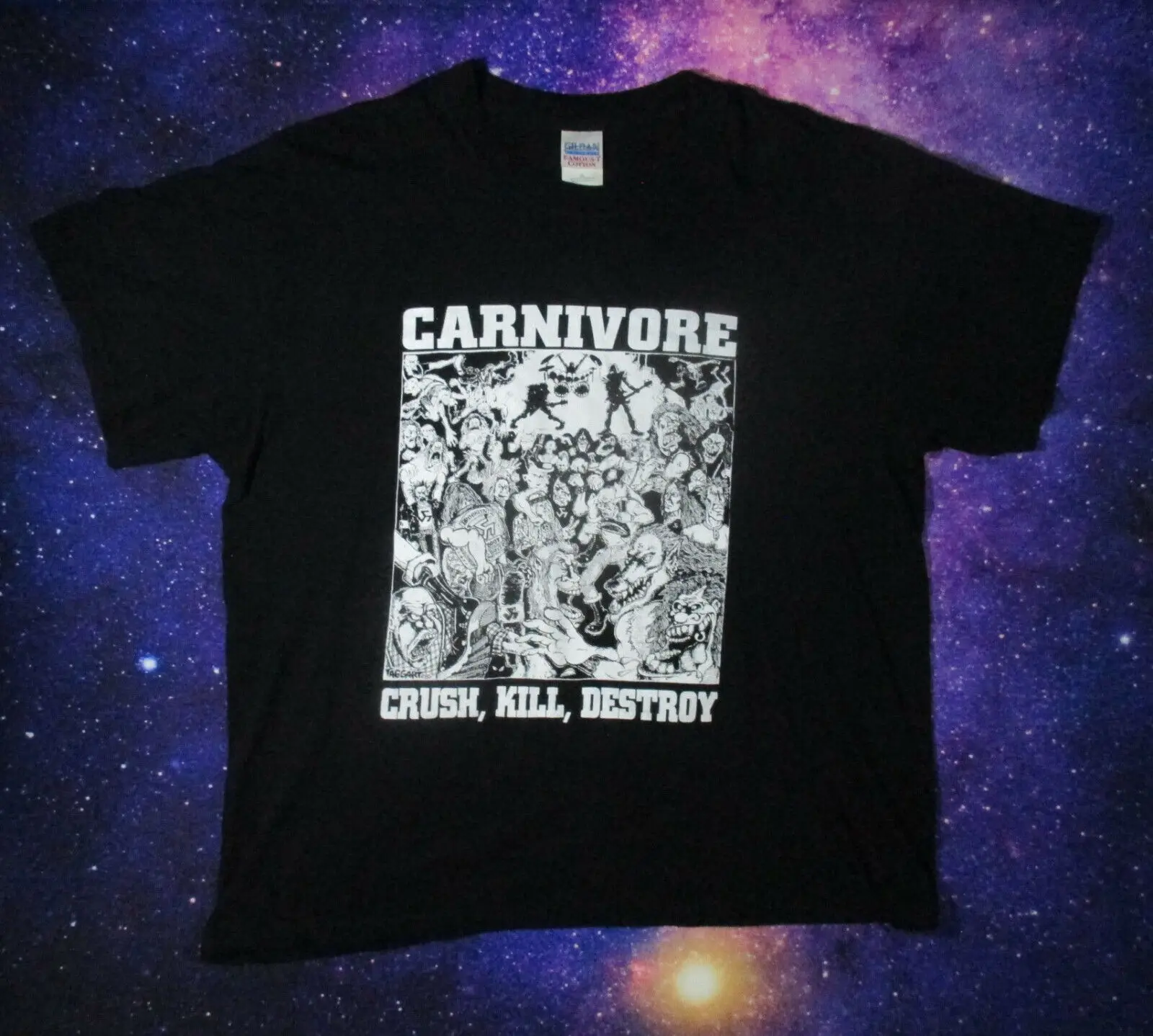 Carnivore Crush Kill Destroy Shirt Size Xl? Type O Negative Concert Tour Peter