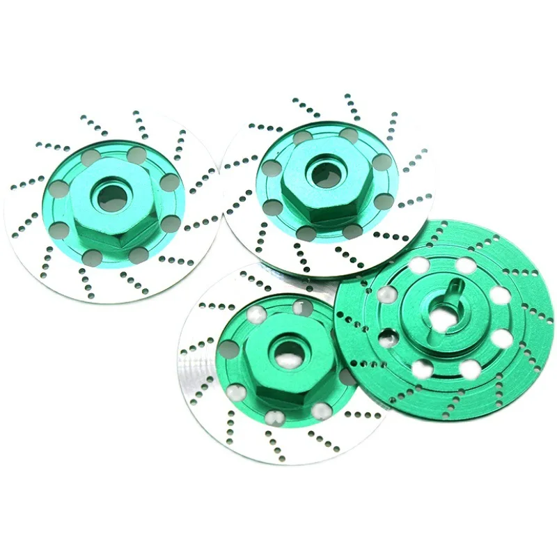 Metall 12mm Radnabenadapter Bremsscheibe für Tamiya TT01 TT02 HPI HSP 94123 Sakura D4 1/10 RC On-Road Rennwagen