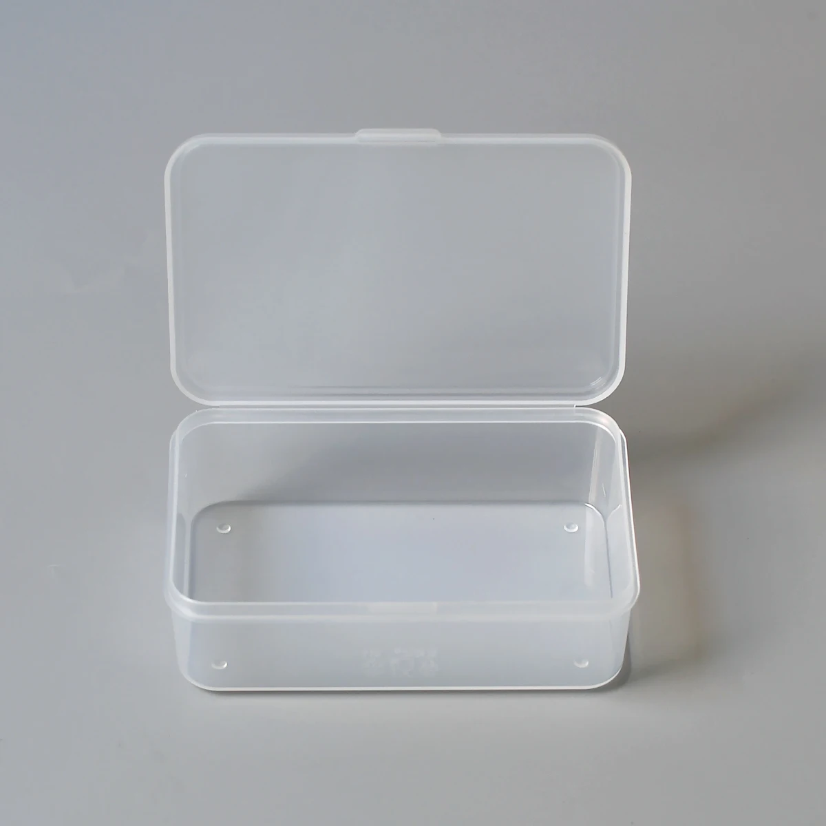 Small Rectan Lipstick Storage Box Food Grade PP Transparent Mini  Case Clear Plastic Desktop Little Spare Part  Packaging Boxes