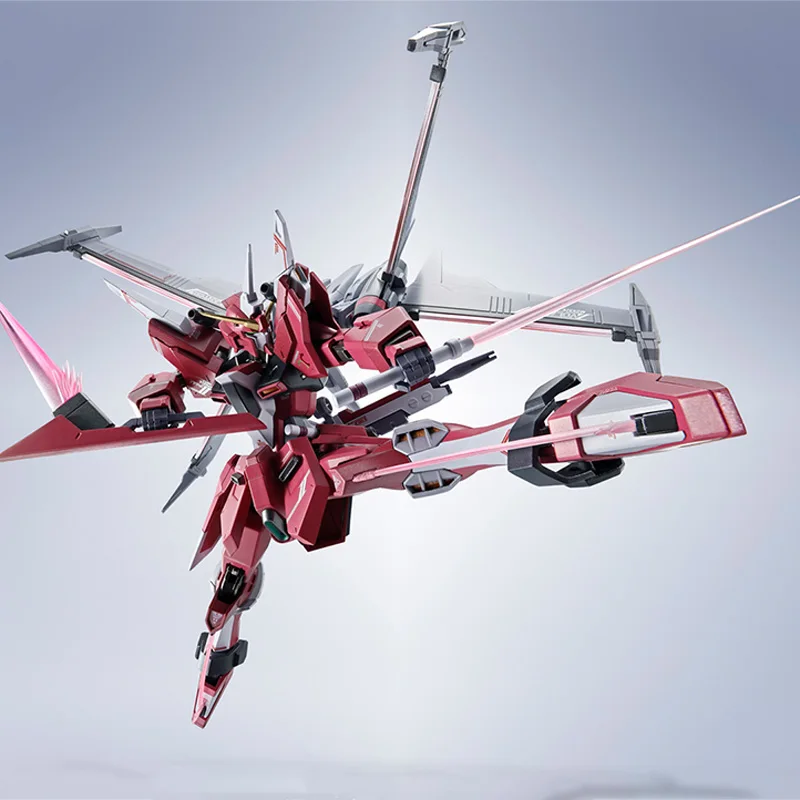 Bandai in Shock Original METAL ROBOT ZGMF-X191M2 INFINITE JUSTICE GUNDAM TYPE 2 Aninm Full Action Assembly Action Figure Toy