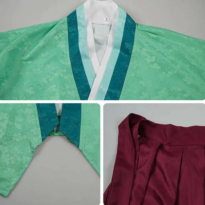 أزياء ماوماو التأثيرية أنيمي يوميات الصيدلي ملابس ماو كيمونو حفلة كرنفال الهالوين للنساء ob;8