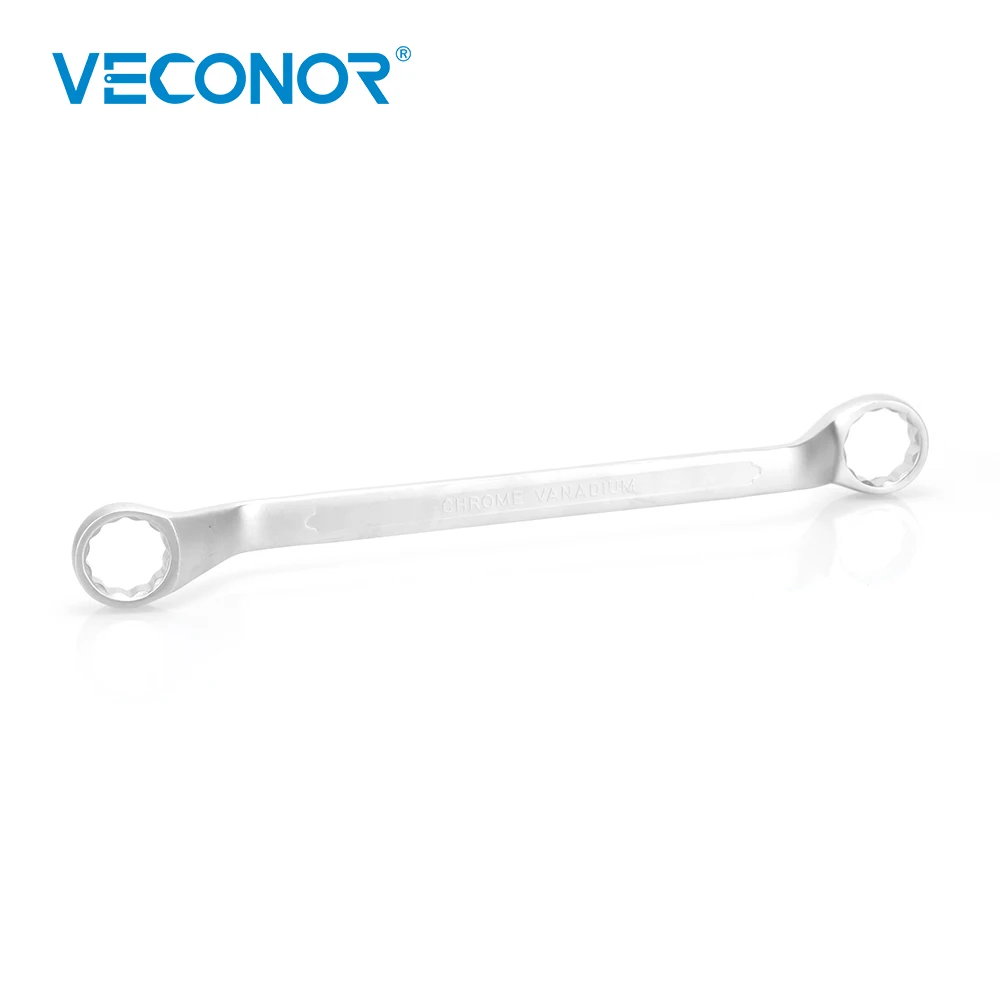 Veconor 18x19mm Double Offset Box End Wrench Metric Daul Head Double Ring Handle Spanner Home / Car Repair Hand Tools 18 19 mm