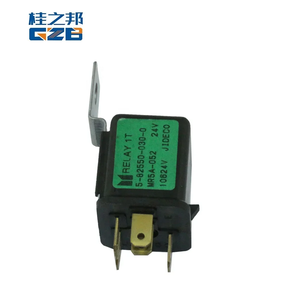 

GZB Excavator part Flameout Relay Shut off Relay 582550-0300(6BG1)24V for SY235/SY335 RTS