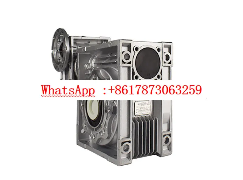 Vertical aluminum alloy Zhujiang worm gear two-stage combined one-piece gear reducer RVE50/75