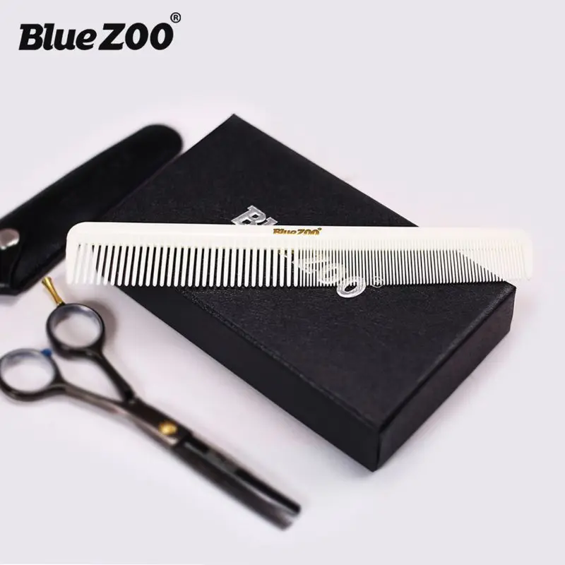 Peine 2 en 1 para hombre, combinación dientes finos y anchos, aceite Vintage portátil B, envío directo