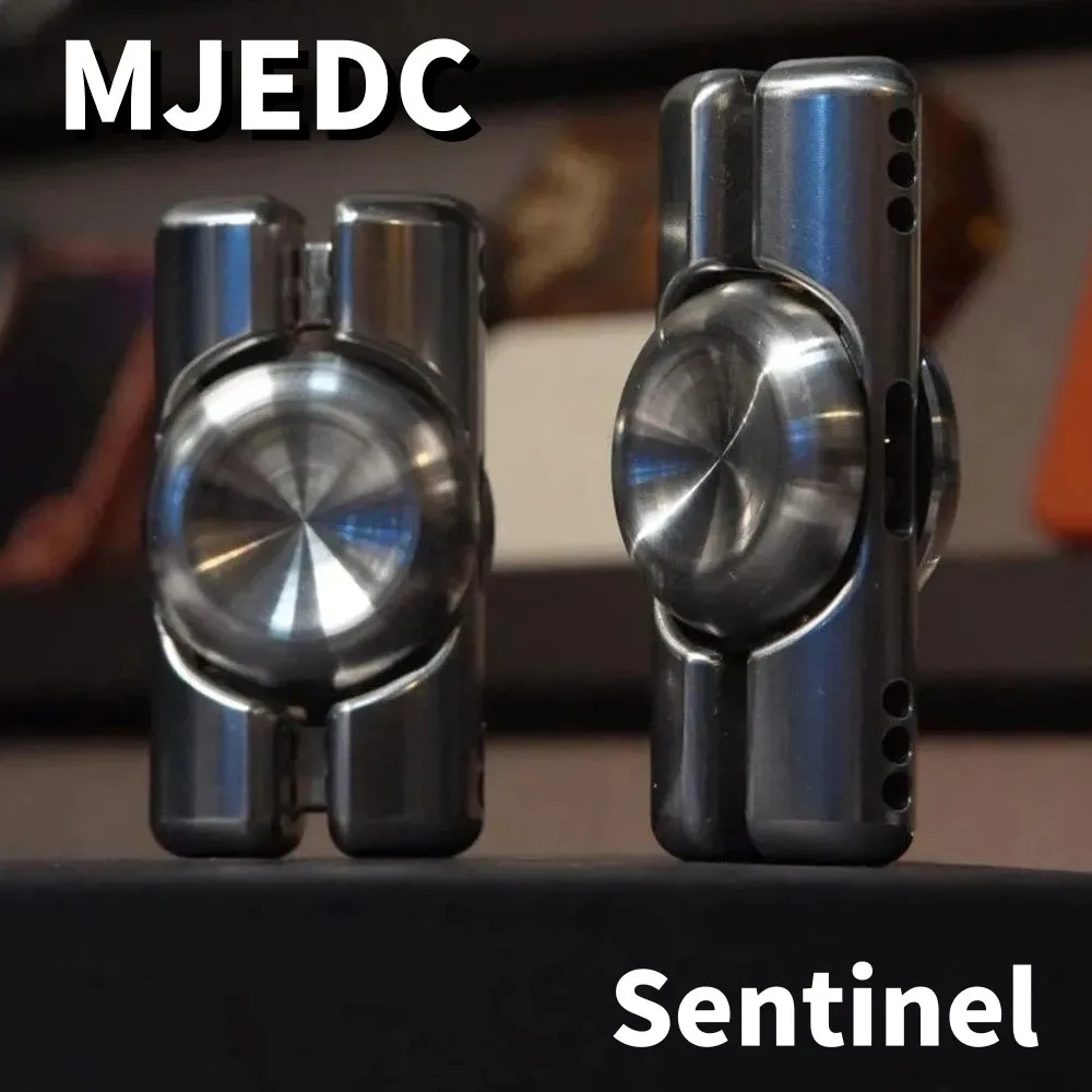 

MJEDC Sentinel Fidget Spinner, длинный короткий гироскоп, игрушки для взрослых, гаджеты для облегчения тревоги, оригинальный дизайн, двухлезвийный Spinner