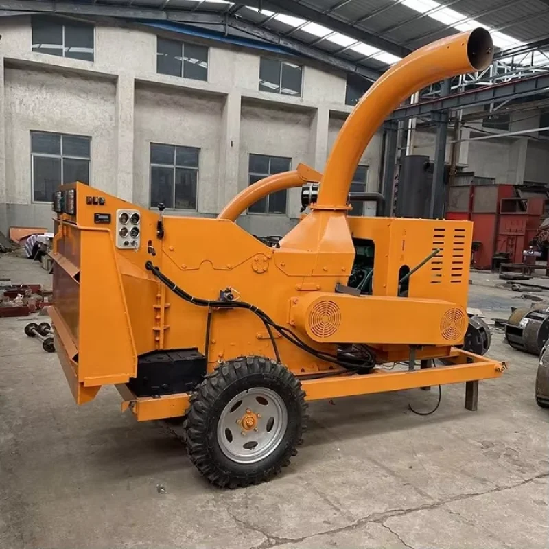 YG High Quality Wood Chipper Shredder Pto Driven Wood Chipper Splitter Machine Self Propelled Wood Chipper Machine for Japan