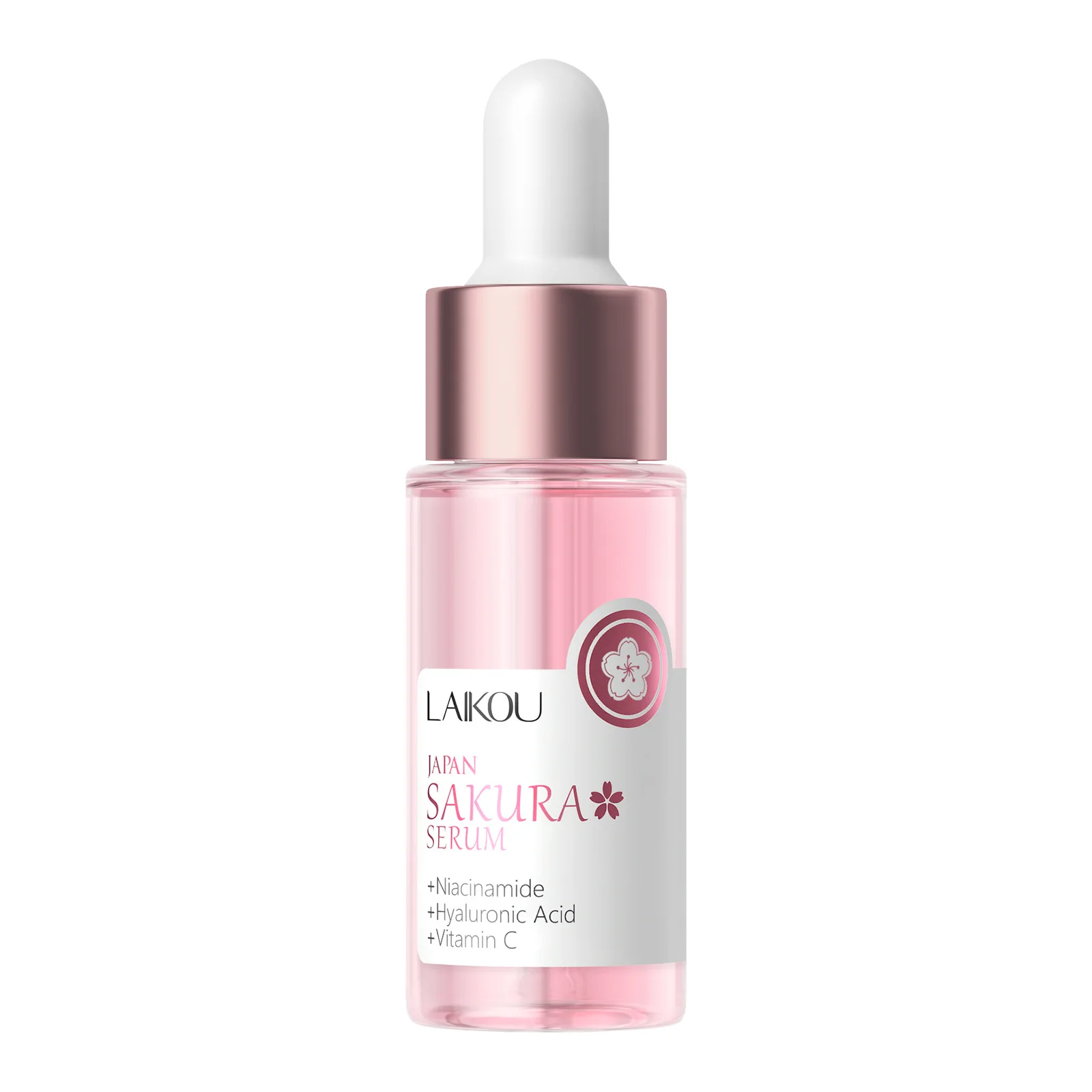 

LAIKOU Cherry Blossom Essence, A Highly Effective Moisturizing Product For Sensitive Skin, Light And Non-Greasy, 17 Ml