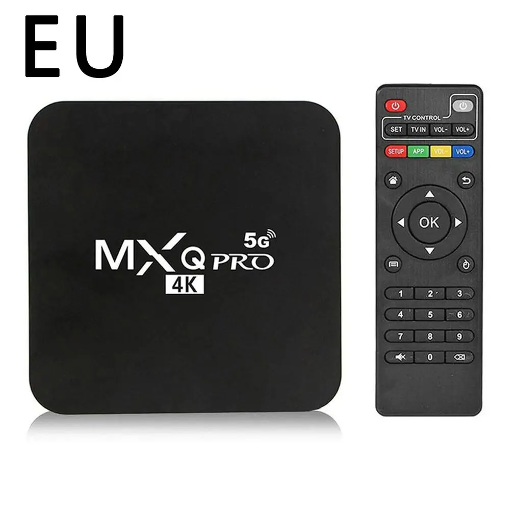 New M-RPO 5G 4K Network Player Set-top Box Home Remote Control Box Smart Media Player TV Box Smart Android TV Box Set-top Box