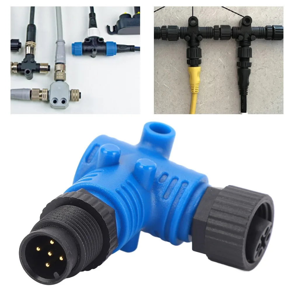 

Угловой разъем NMEA2000 90 градусов, 5-контактный, M12, IP67, для морской электроники Lowrance Networks