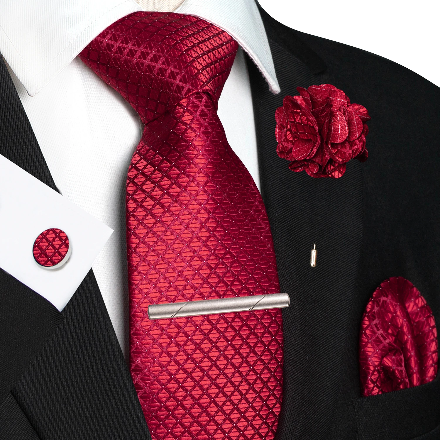 Complete Men's Tie Accessories - Men'S Accessories Office 评论和价格