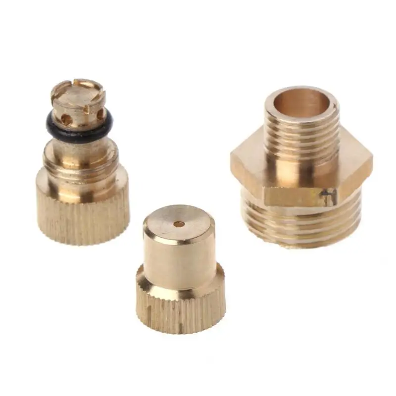 

DN15 Garden Irrigation Brass Adjustable Misting Nozzles for Hea