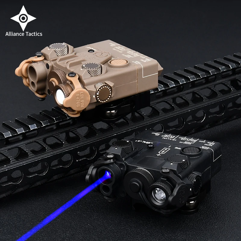 

WADSN DBAL-A2 High power Green Version Tactical Laser Sight Red Blue Dot IR Aiming Strobe Flashlight Hunting Weapon Accessories