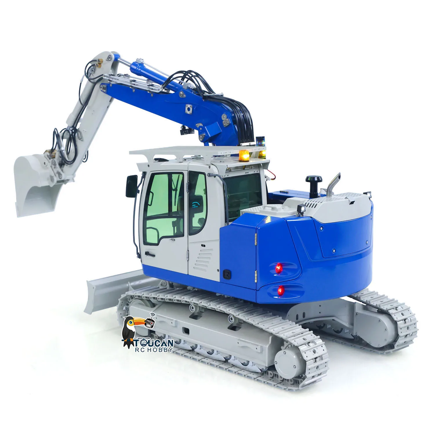 1/14 RTR Metal 11ways Valve LR914 PRO MAX 4WD RC Hydraulic Wheeled Excavator Remote Control Digger PL18EV Lite  Light Sound