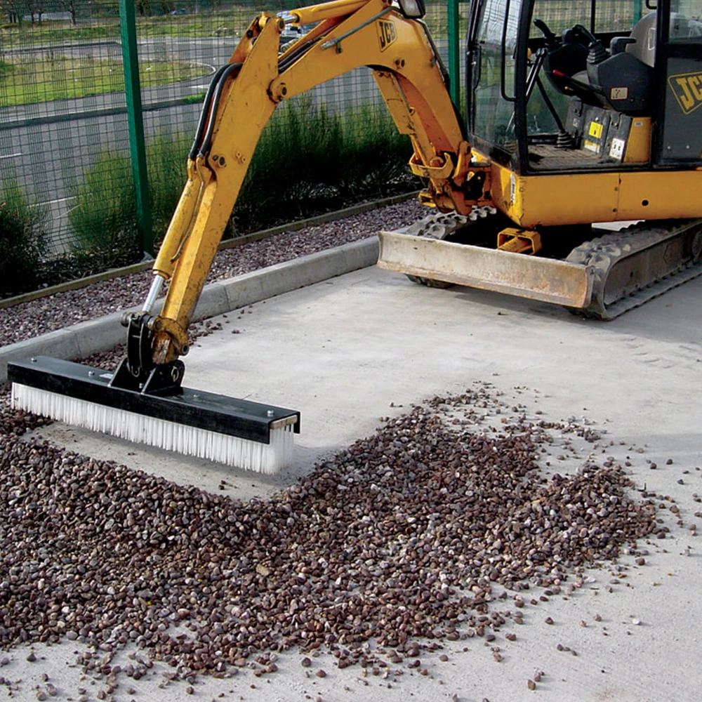 High Quality Hot Selling Mini Excavator Attachments 1200mm-2000mm Wide Boom Broom for Mini Excavator