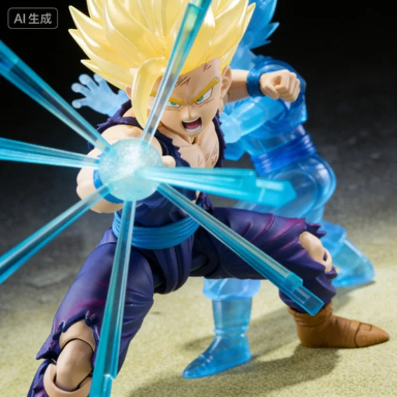 

Spot SaleEn Stock BANDAI caja Original S.H.Figuarts DRAGON BALL hijo GOKU y hijo GOHAN SDCC SHF figura acción molo juguete para