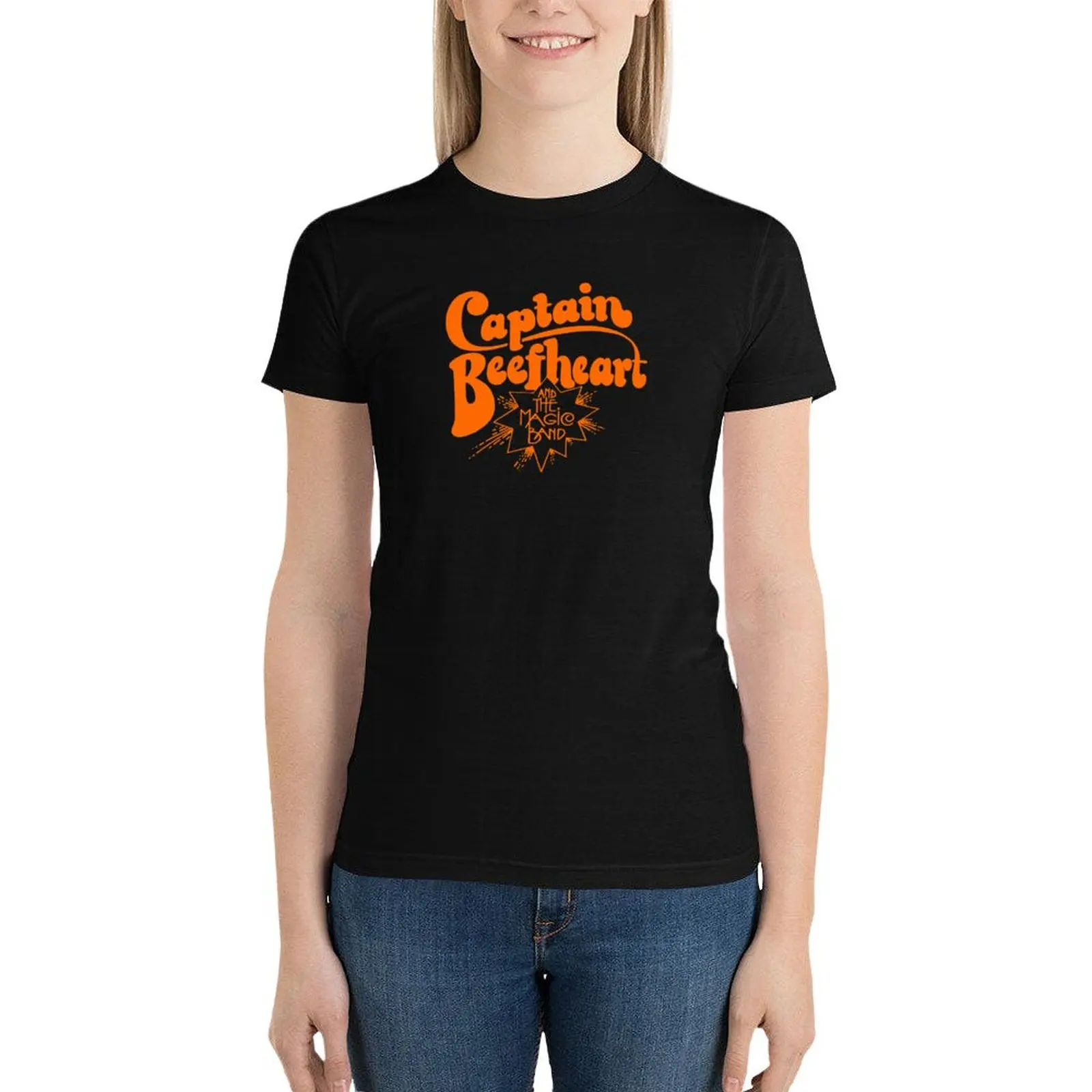 

Captain Beefheart And The Magic Band T-Shirt cute clothes Blouse korean fashion tees T-shirts for Women