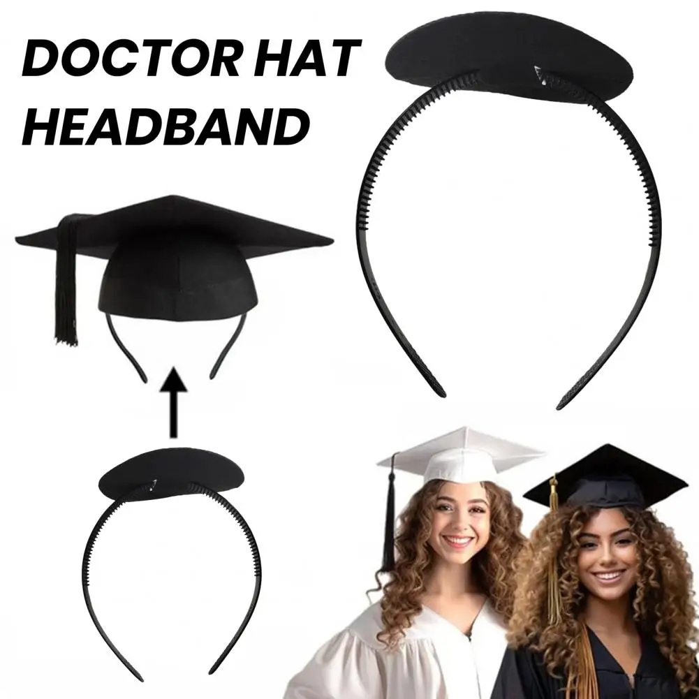 Doctor Cap Holder Secures Your Graduation Cap Elastic Anti-slip Graduation Hat Headband Hat Supporter Hat Insert Cap Retainer