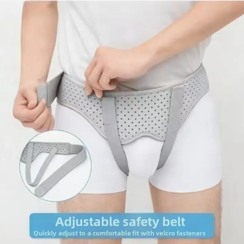 1PCS Groin Hernia Recovery Brace, Adjustable Inguinal Hernia Belt Pain Support Strap for Men Women Left Right