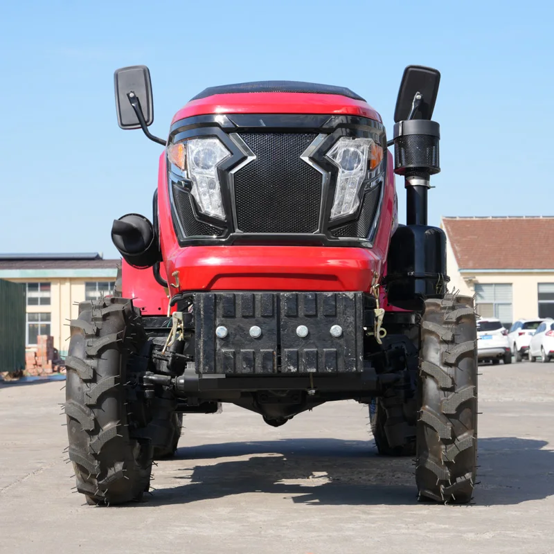 

Versatile 60HP Farm Tractor | CE Certified, Custom 3-Point Hitch & PTO for Diverse Implements
