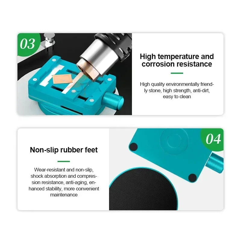 NEW RELIFE RL-601I Motherboard Chip Repair Mini Rotating Fixture for Motherboard Repair Chip Removal Fixed Tools