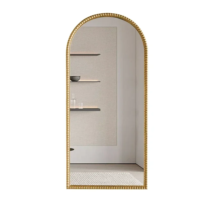 Full Length Mirror Vintage Wall Mounted Large Size Home Living Shatterproof Easy Assembly Sturdy Durable Stable Comfortable