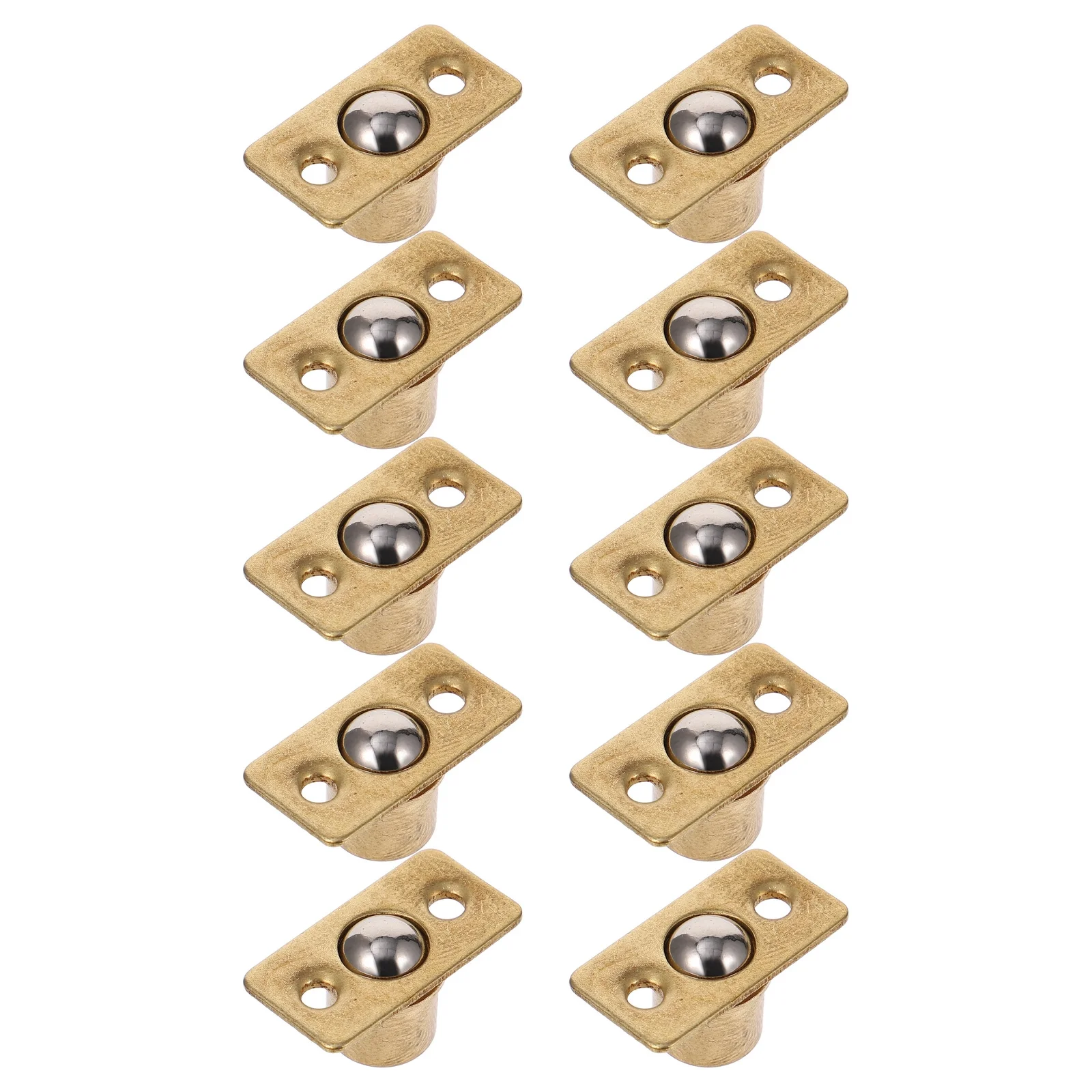 

10Pcs Copper Ball Catch Door Latch Spring Lock Furniture Ball Catch for Wardrobe Closet Furniture Spring Latch